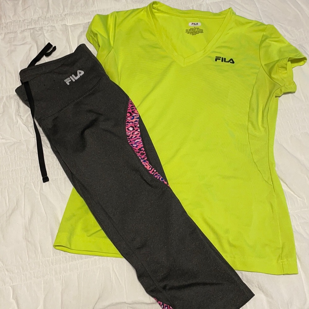 Fila spot active wear size small